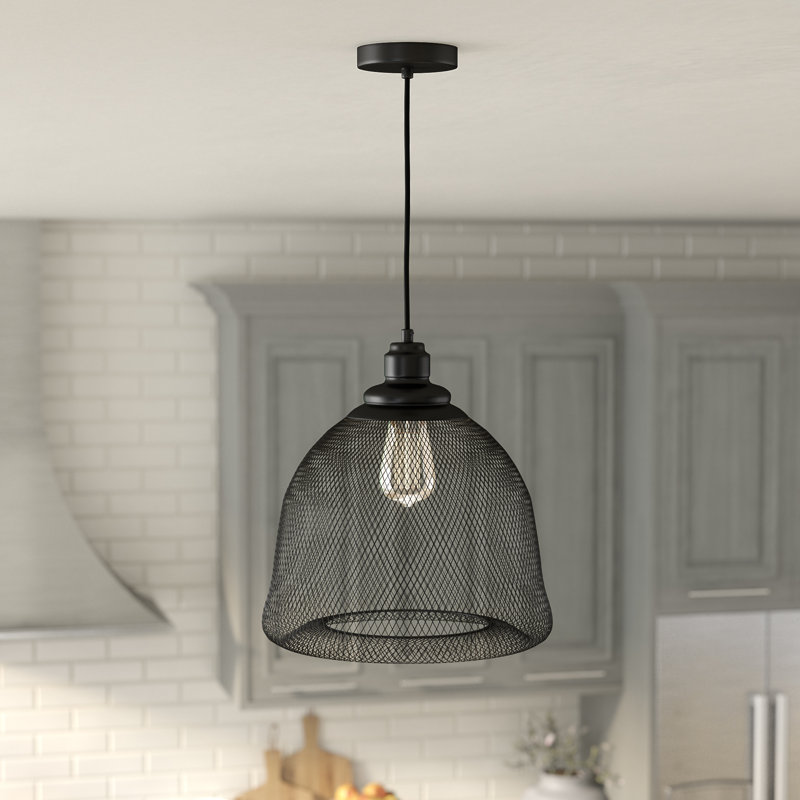 Gormady 1 - Light Black Single Pendant