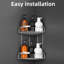 Wall Mounted Optional Stainless Steel Shower Caddy