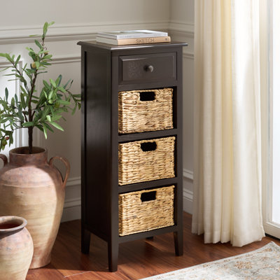Painswick Solid Wood End Table with Storage