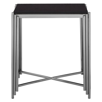 Damaria Granite Top Side Table
