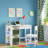 RiverRidge Kids 2pc Two-Tone Fabric Collapsbilble Cube Storage Organizers with Handles-774952893