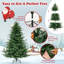 Arbre de Noël artificiel éclairé-1965053562