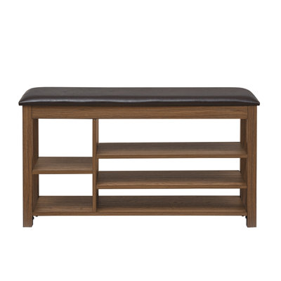 Shoe Bench With Storage Compartments