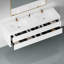 Meuble-lavabo mural avec double lavabo-1206981565