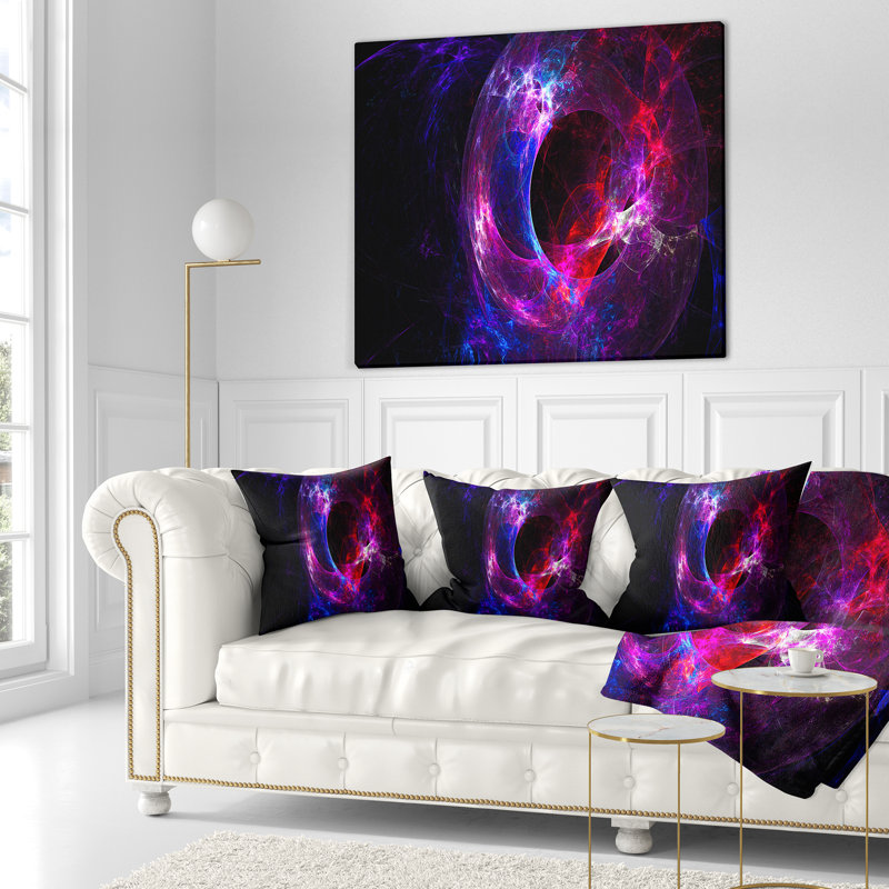 Coussin lombaire abstrait