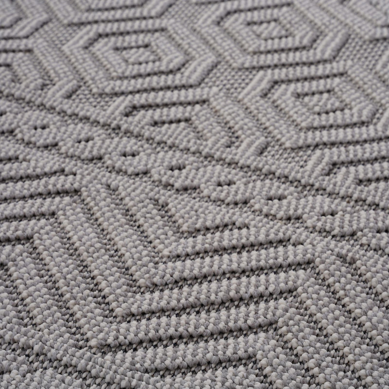 Tapis traditionnels d'intérieur / extérieur, Rectangle 6 pi 7 po x 7 pi 9 po