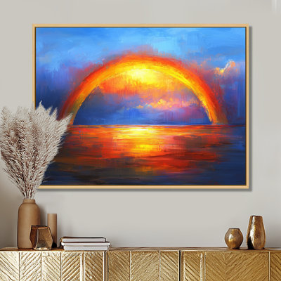 Rainbow After A Stormy Night I - Rainbow Wall Art