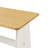 28.94" Chapman Compact Solid Wood 3-Piece Dining Set with Table & Benches – Natural White & Oak Finish-1053278271