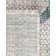 Tapis gris à motif géométrique Bethany-Mai