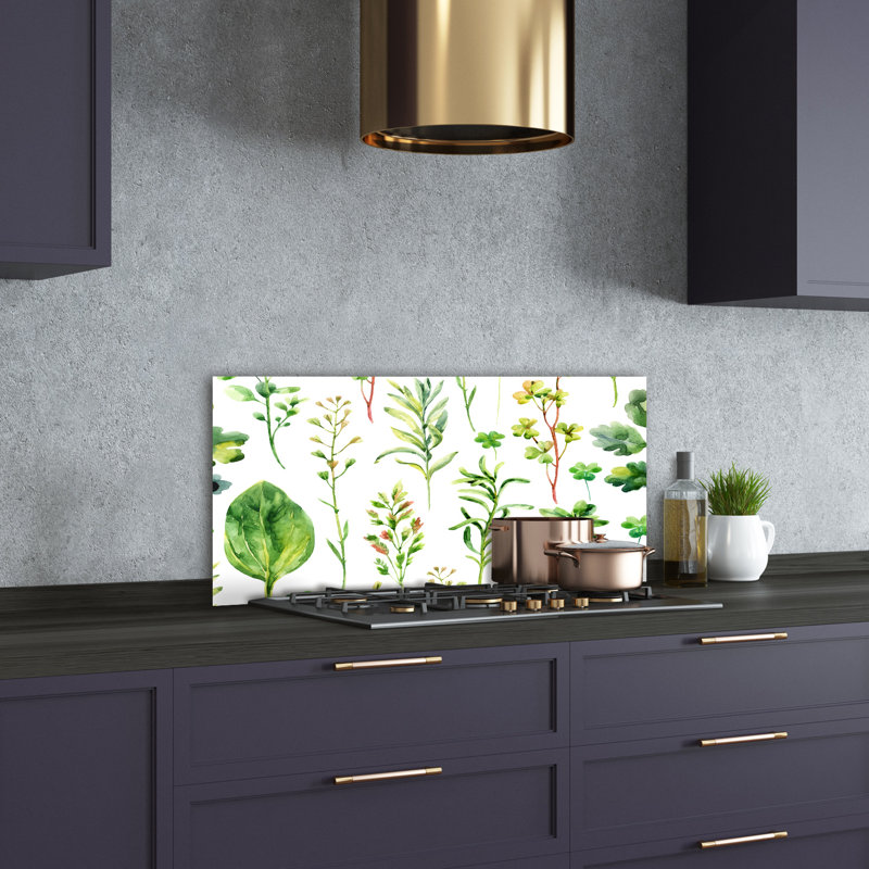 Lincolndale 50cm W x 100cm L Glass Peel and Stick Panel