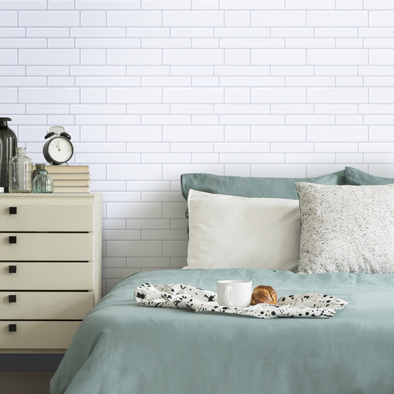10Pcs Self-Adhesive Wall Tile Stickers
