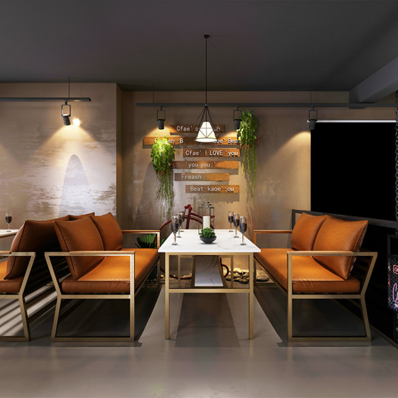 Bar, café, restaurant, glacier, banc simple