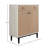 Marielle Molewski 2-Door Bar Cabinet, Vanilla
