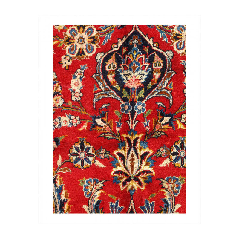 Persian Kashan Hand-Knotted Rug 12'1"x17'1"