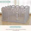 Enclos d'exercice en plastique H 31,49 po