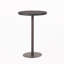 Outdoor 26" Round PE Rattan Bar Table, Multibrown