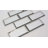 Reflection 11.82 in. x 12.01 in. Brick Joint Glossy Glass Mosaic Tile-36932776