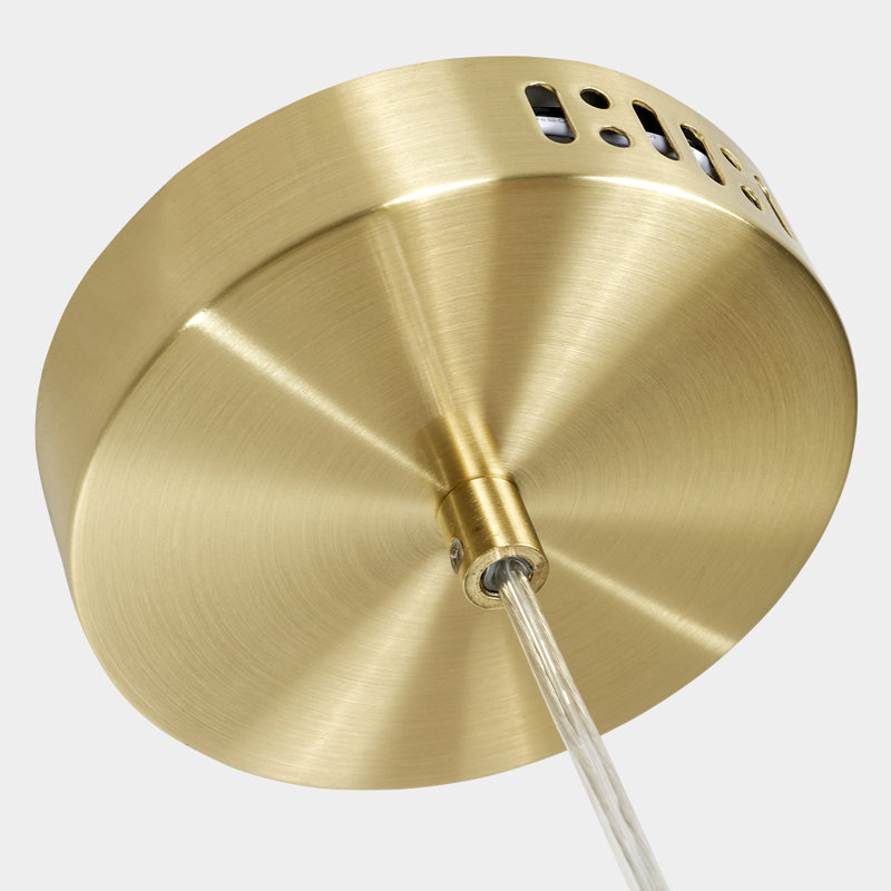 Cobden 1 - Light LED Single Pendant, Gold