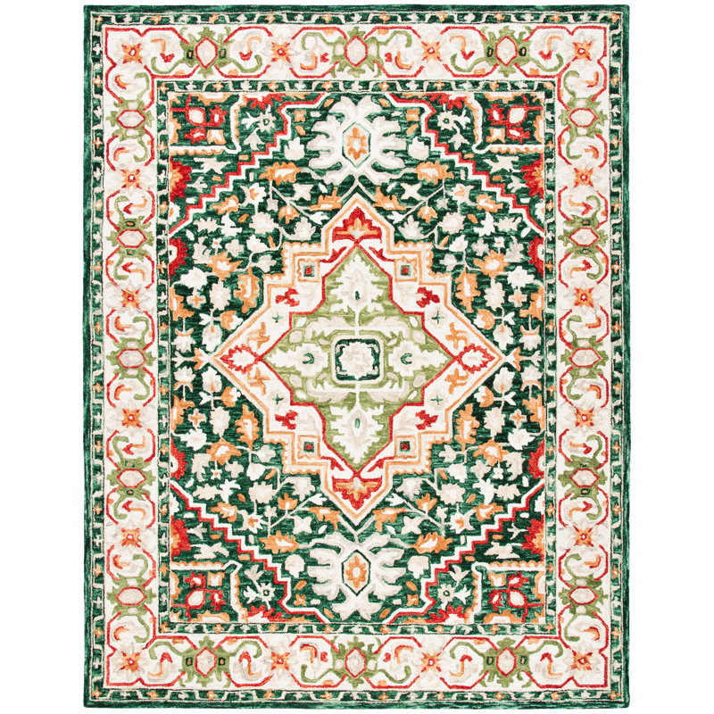 Tapis en laine touffeté à la main Inworth, Carré 7 pi