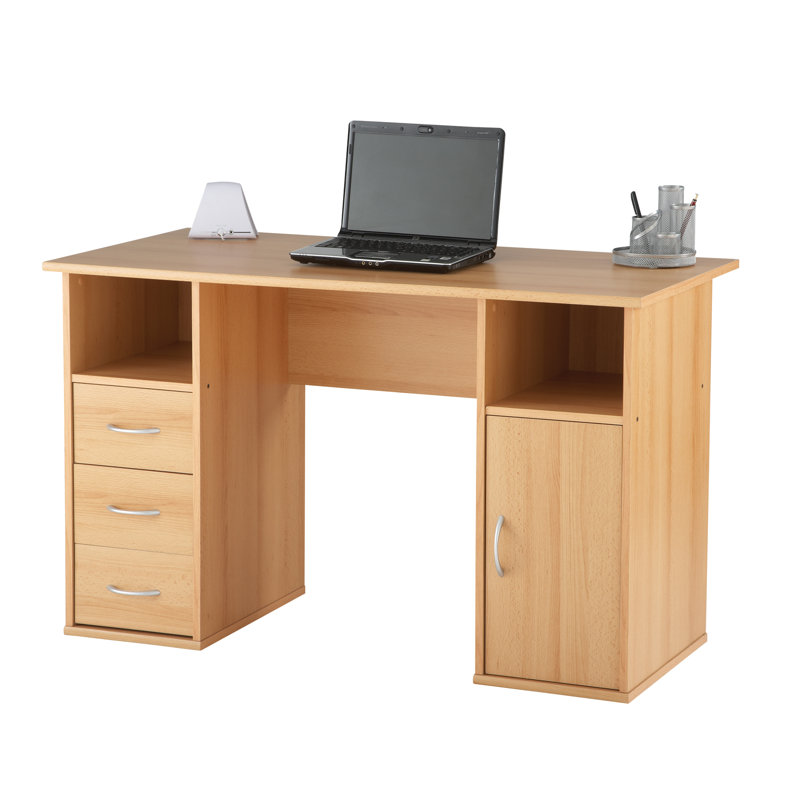 Bozarth Solid Wood Computer Desk