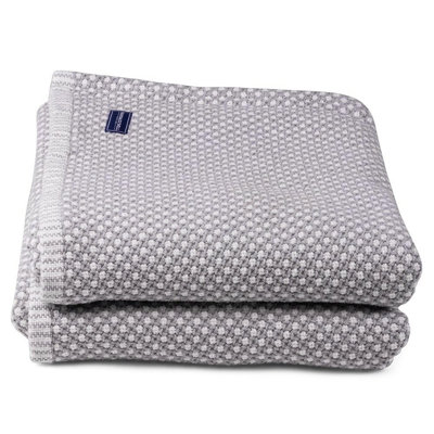 Coastal Edgecomb Cotton Blanket