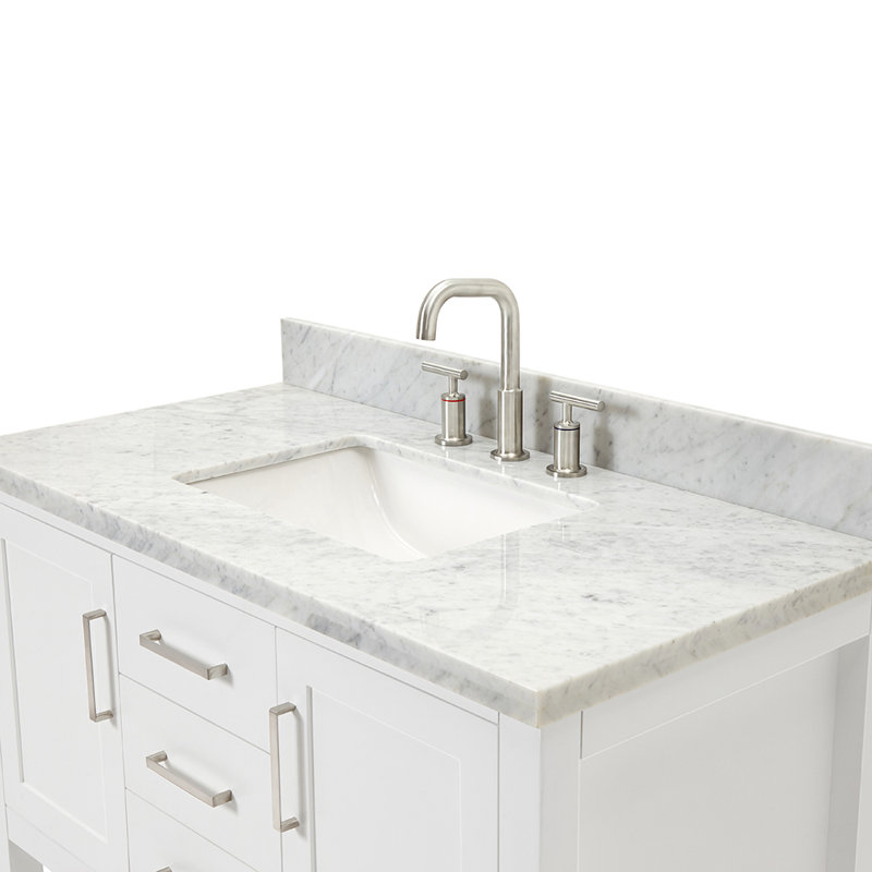 Bayhill 43'' W Single Vanity, White