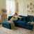 Blue Chenille