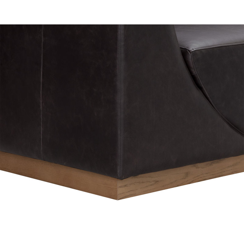 Anakin Sofa, Tuscany Warm Black, Light Wash