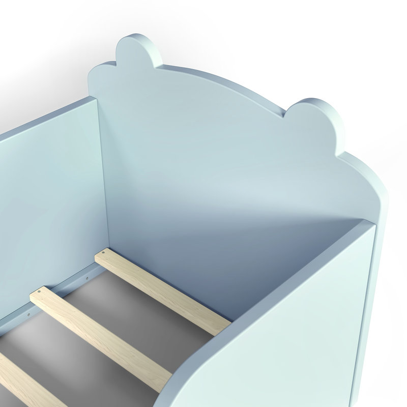 Base de lit pour tout-petit, Bleu