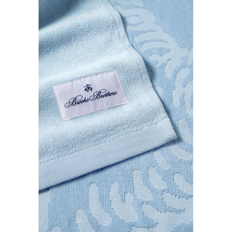 Turkish Cotton Beach Towel, Blue