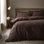 Cassia Frill Cotton Solid Colour Duvet Cover Set