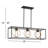 Sayonara 3 - Light Matte Black Kitchen Island Pendant