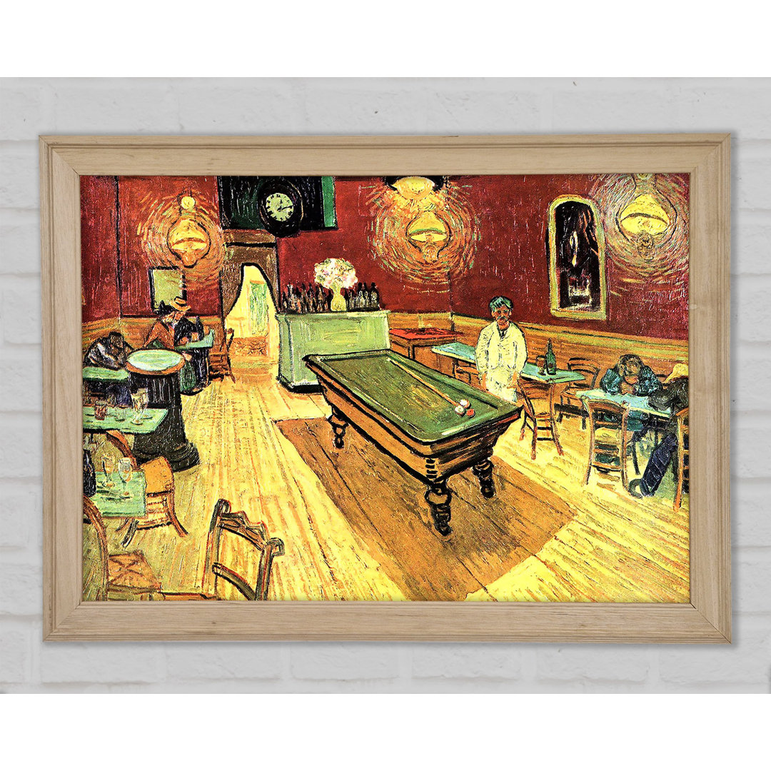 Van Gogh Das Nachtcafé am Place Lamartine in Arles - Druck