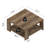 Caomhan Basilico 31" Square Coffee Table with Storage-690564405