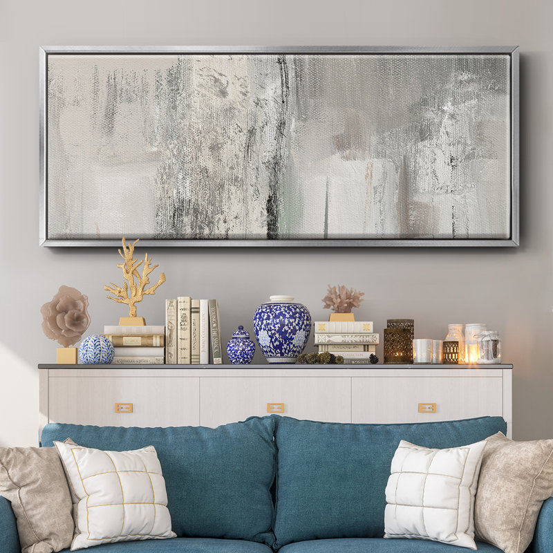 Glittering Shoreline- Framed Canvas
