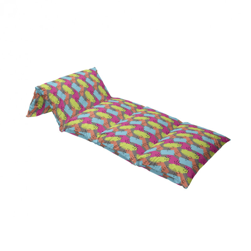 Housse de coussin d'extérieur Vector Brush Strokes, H 2 po x l 36 po x P 88 po