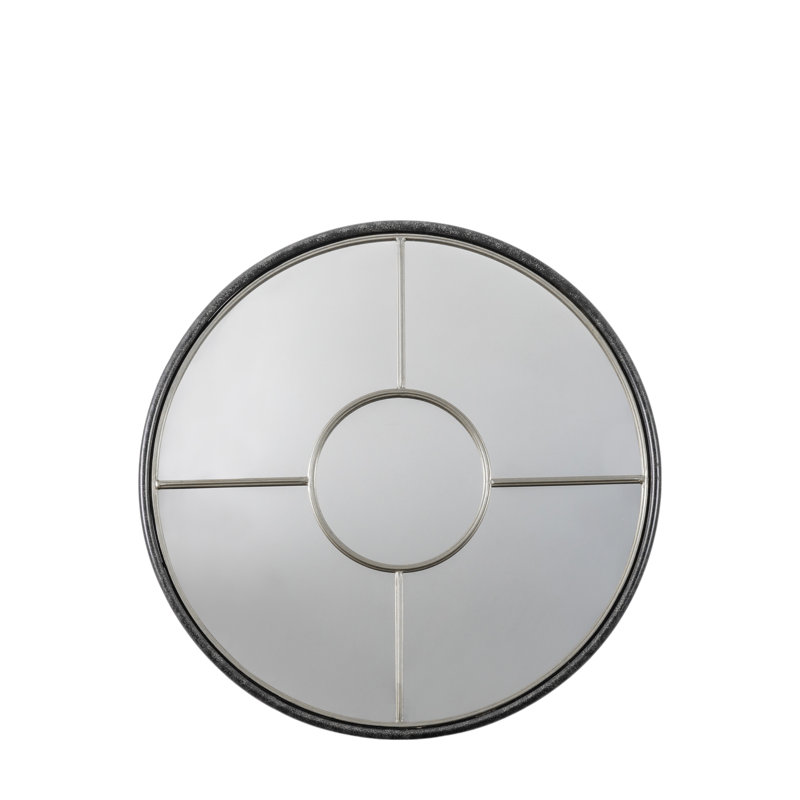 Eleck Metal Wall Mirror, 80cm H x 80cm W