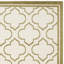 Tapis géométrique ivoire / vert clair Ammundsen-1067683228