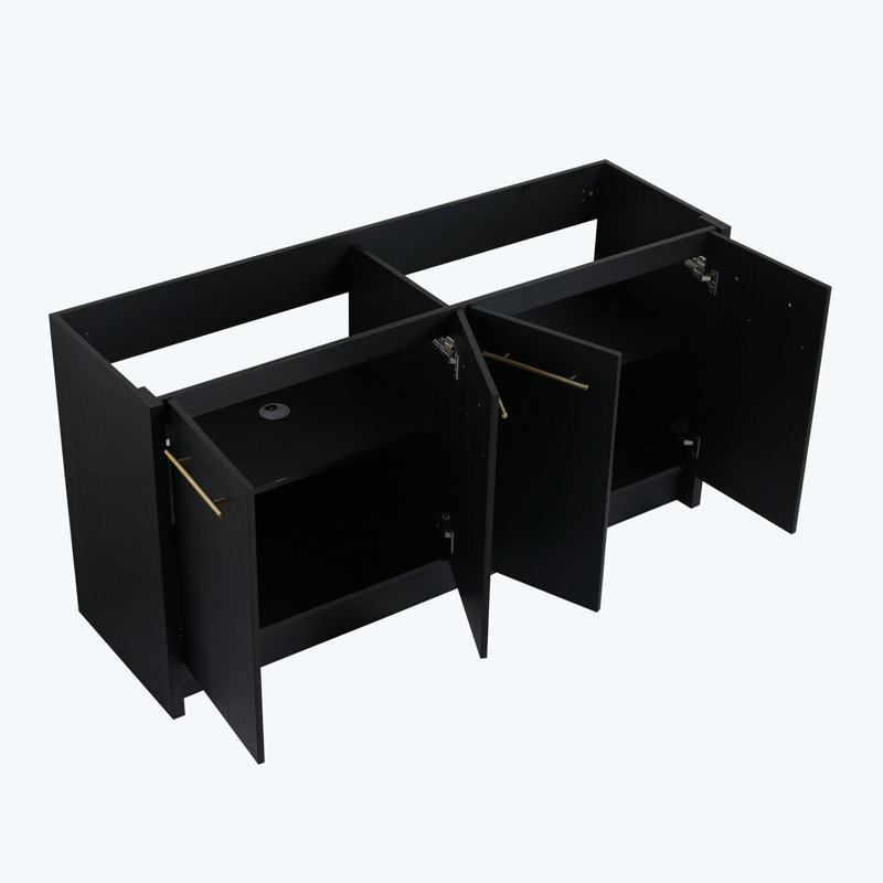 Base de meuble-lavabo double 58,69 po seulement
