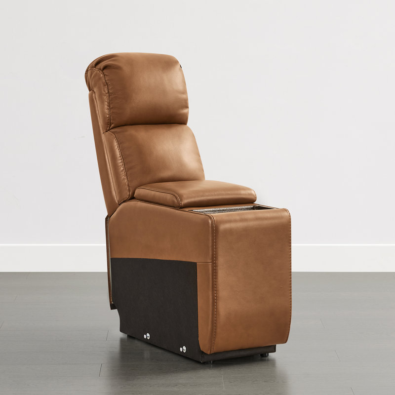 Olathe Genuine Leather Multi-Function Console, Saddle