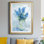 Bluebonnets II - Impression de cadre photo sur papier