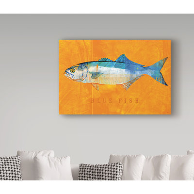 «Bluefish» par Kaior, impression sur toile tendue