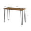 Bureau en grain de bois avec pieds en épingle à cheveux Rangin-1544459272