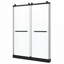 Porte de douche coulissante double sans cadre l 60 po x H 80 po-101025383