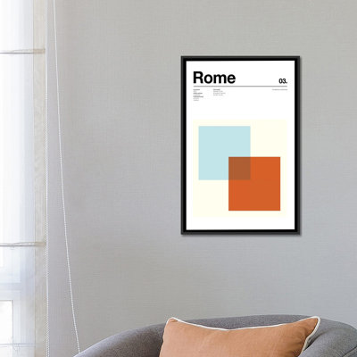 « rome », impression sur toile