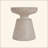 Outdoor/Indoor Lightweight Concrete Side Table-1755700711