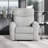 Karrar 37.5" Modern & Contemporary Velvet Reclining Chair with Tab Pull Recline, Pocket Coil Seating & Solid Wood Frame