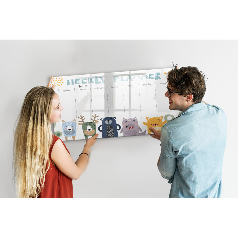 Magnetic Glass Dry Erase Board