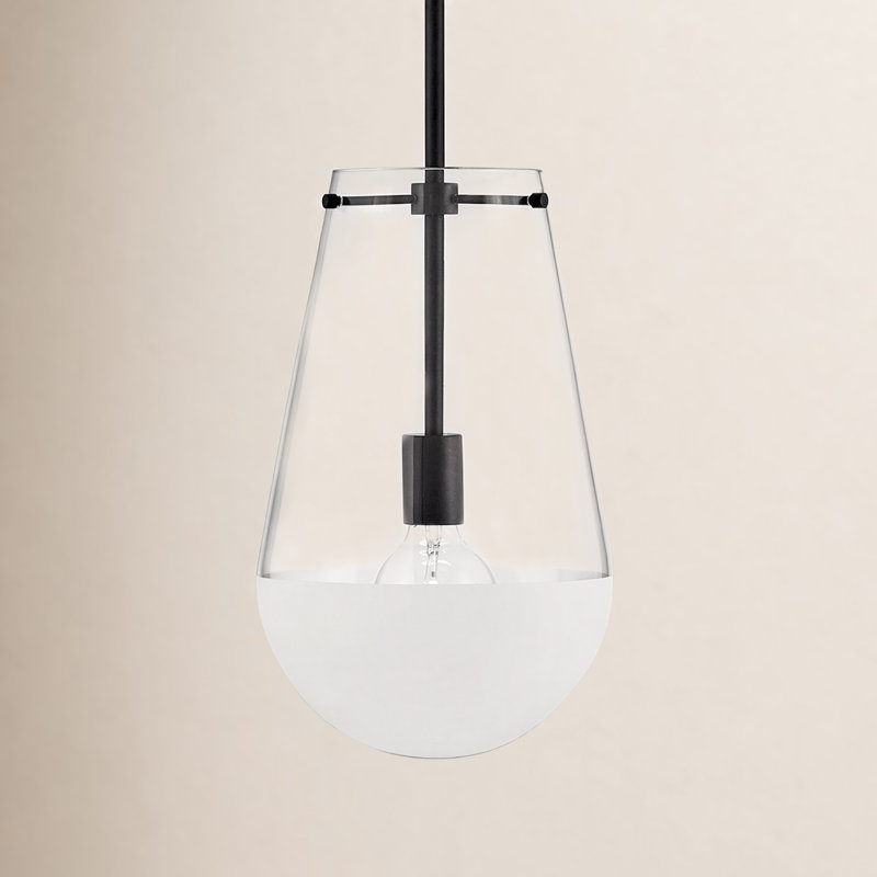 Javi 1 - Light Urn Pendant, Black
