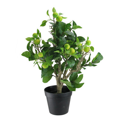Arbre artificiel en pot vert 23 po Bonsai